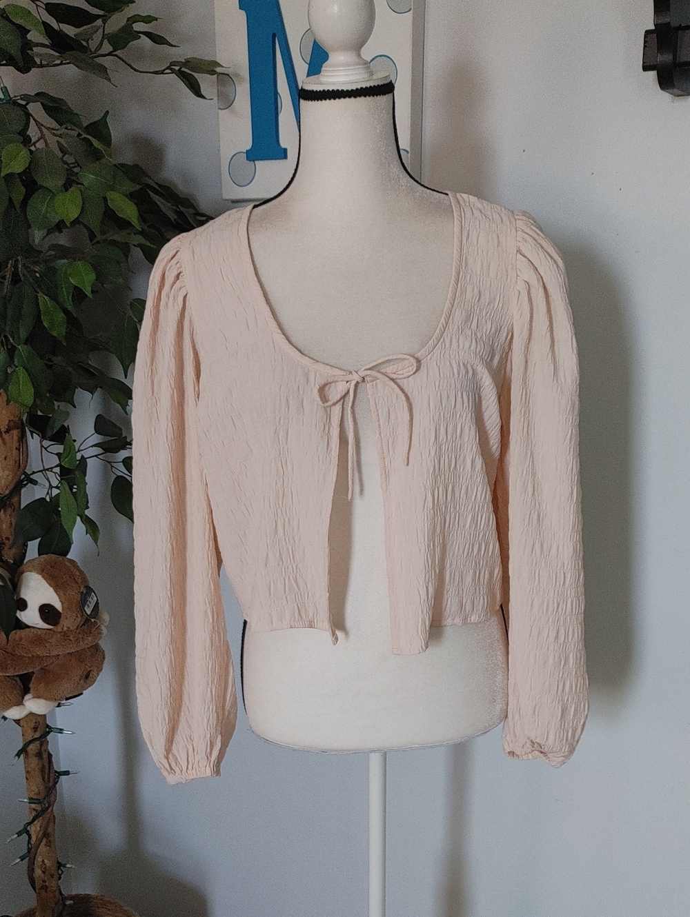 Levi's Embry Tie-Front Blouse M